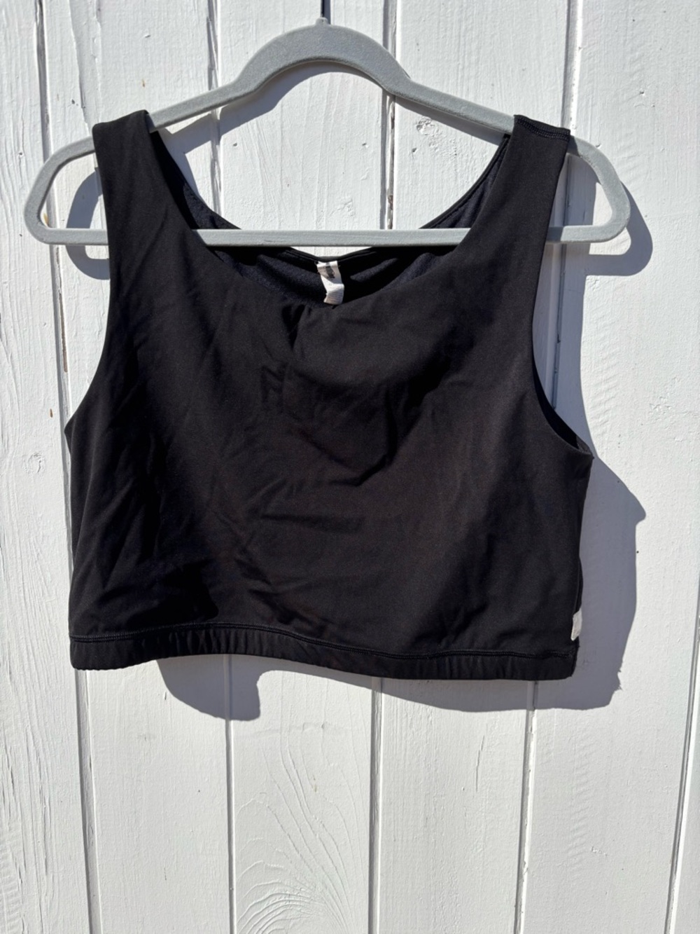 Vuori Cropped Tank Sports Bra Top XL